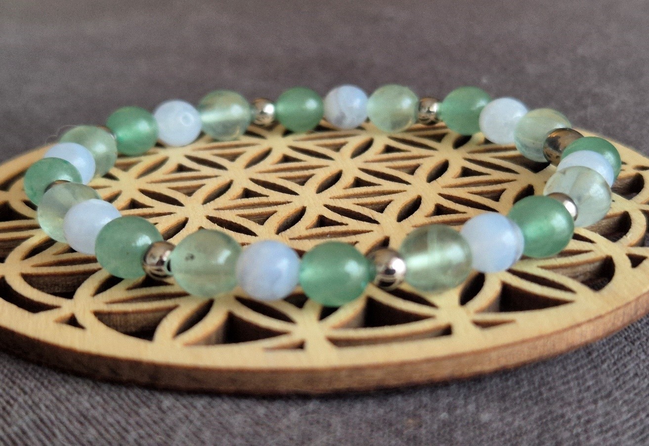Bracelet énergétiques en pierres naturelles "Anti allergies"