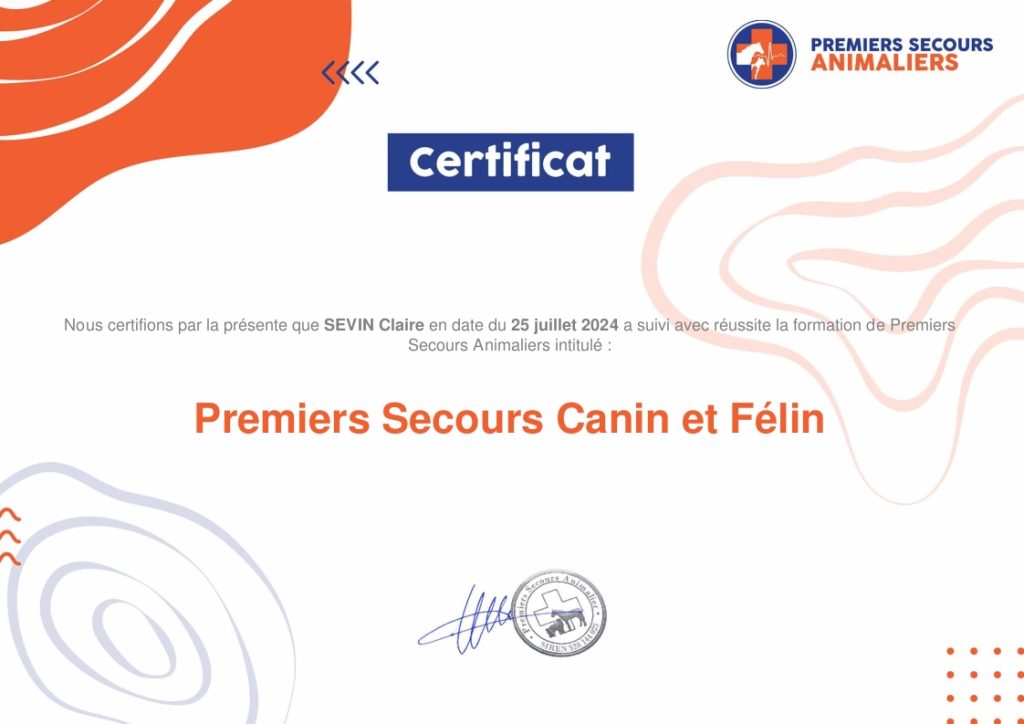 Claire-SEVIN-Premiers-Secours-Canin-et-Felin-Certificat-Formation-Premiers-Secours-Canin-et-Felin-Animalsup
